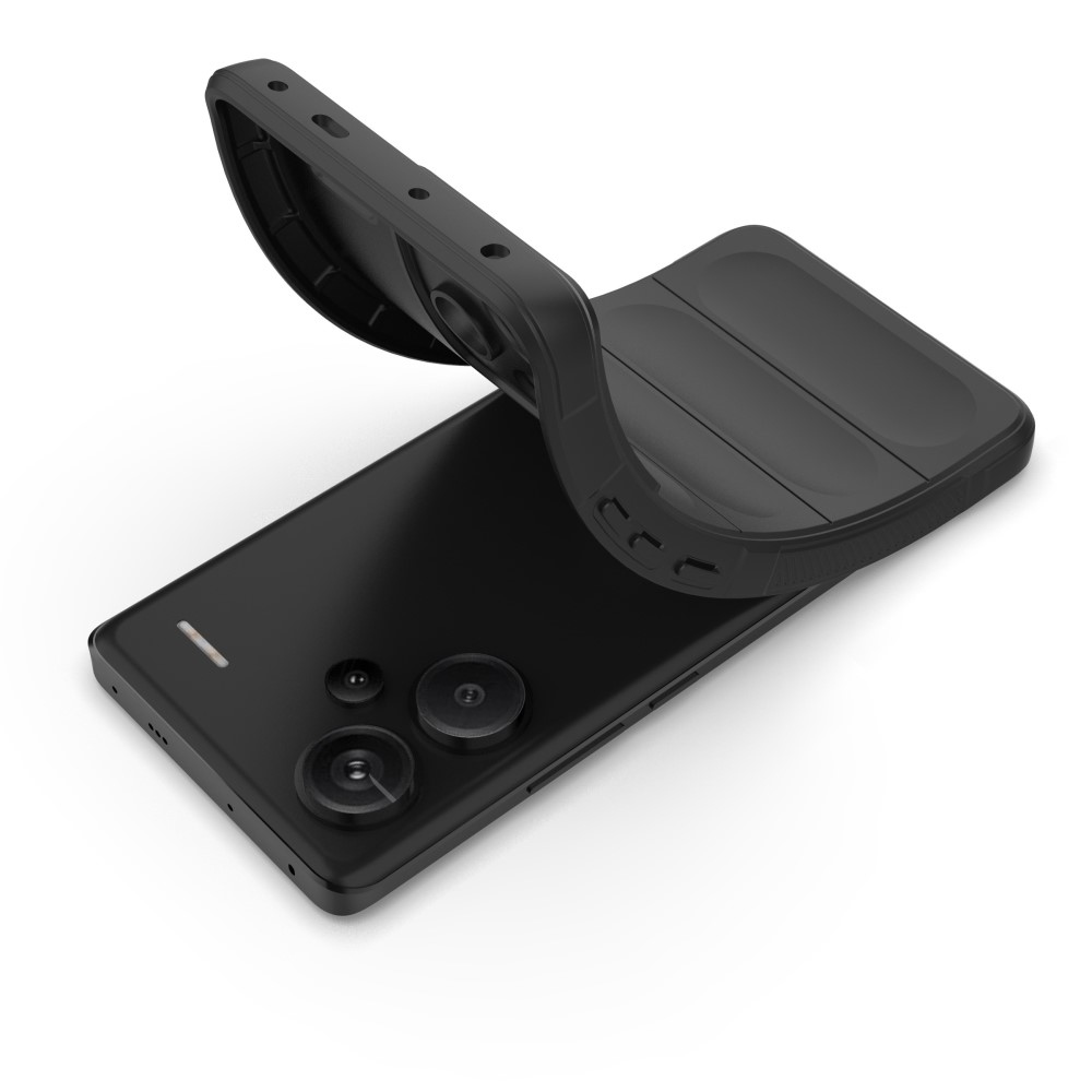 Rugg tartós zselés tok Xiaomi Redmi Note 13 Pro+ 5G - fekete