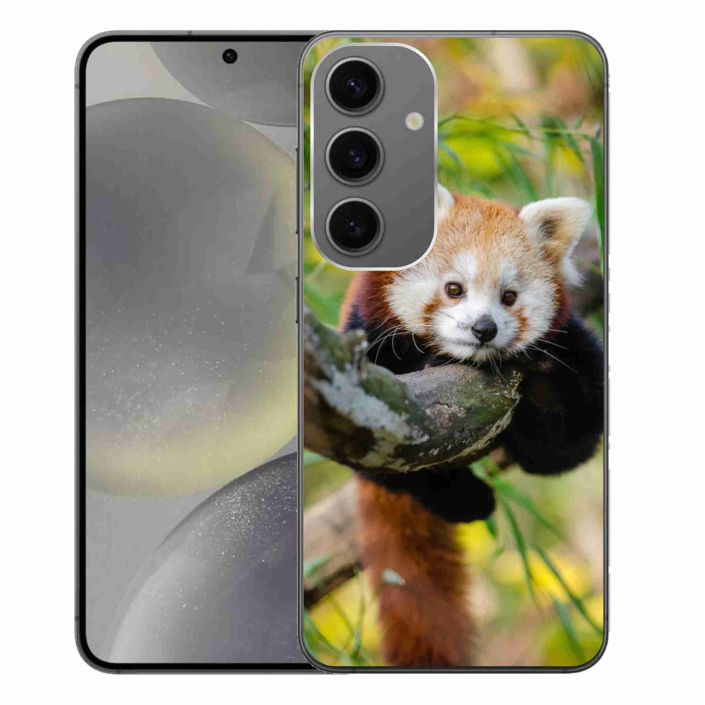 Gél védőhuzat mmCase Samsung Galaxy S24+ készülékhez - pandavörös