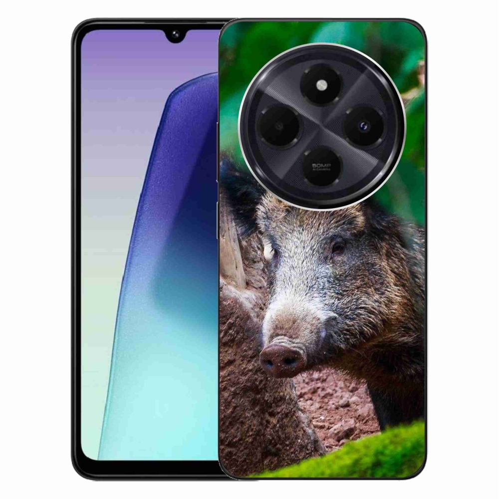 Gél borítás mmCase a Xiaomi Redmi 14C/Poco C75 számára - vaddisznó