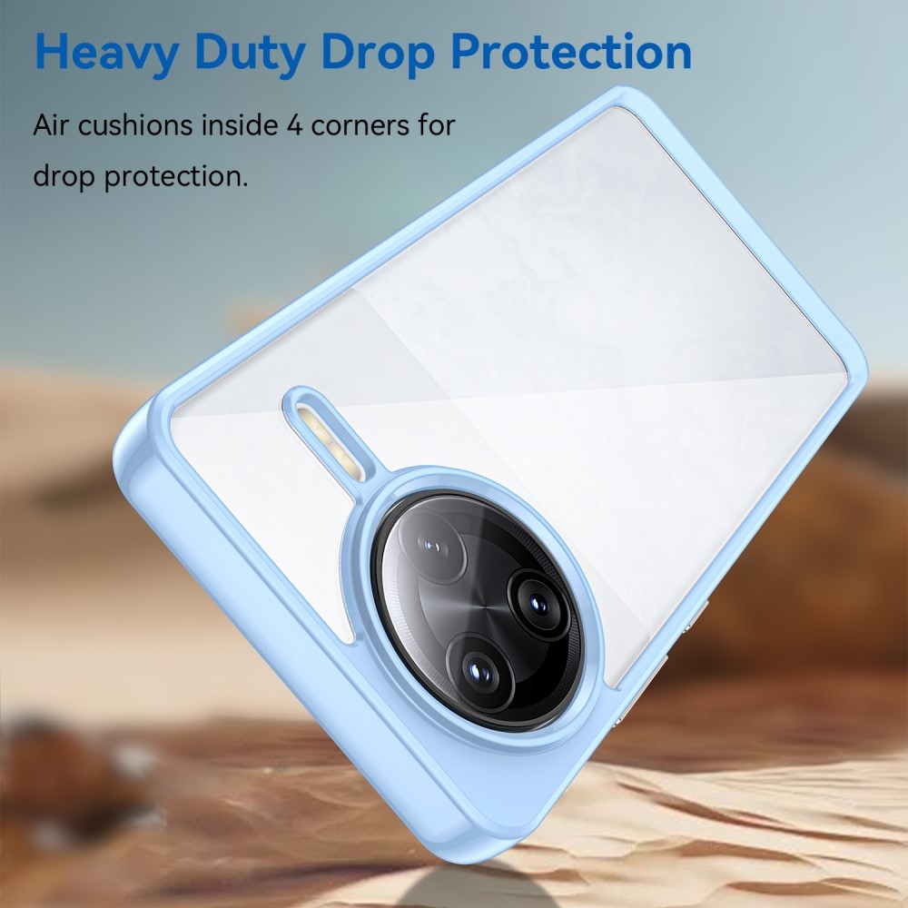 Gél tok rögzített hátlappal Xiaomi Poco F7 Ultra - kék