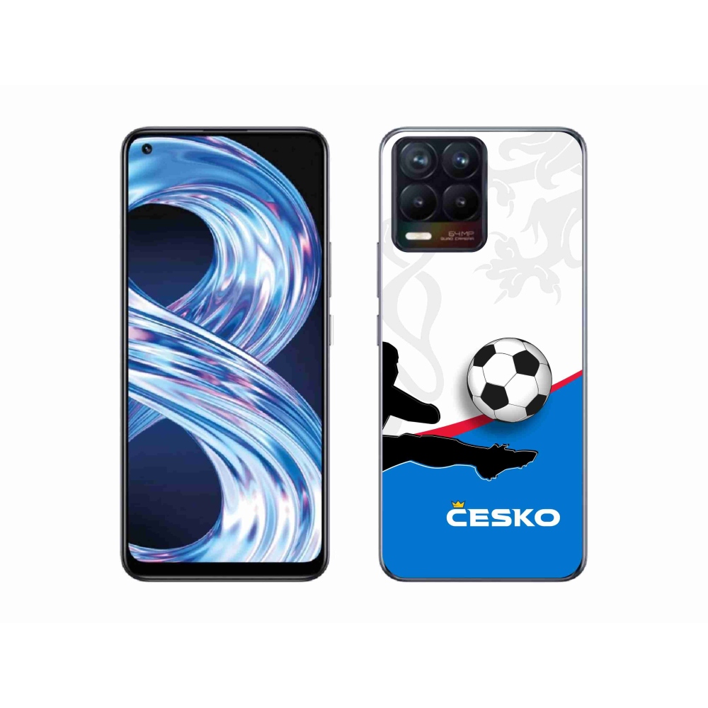 Gél borítás mmCase a Realme 8 Pro-hoz - Labdarúgás Csehország 3