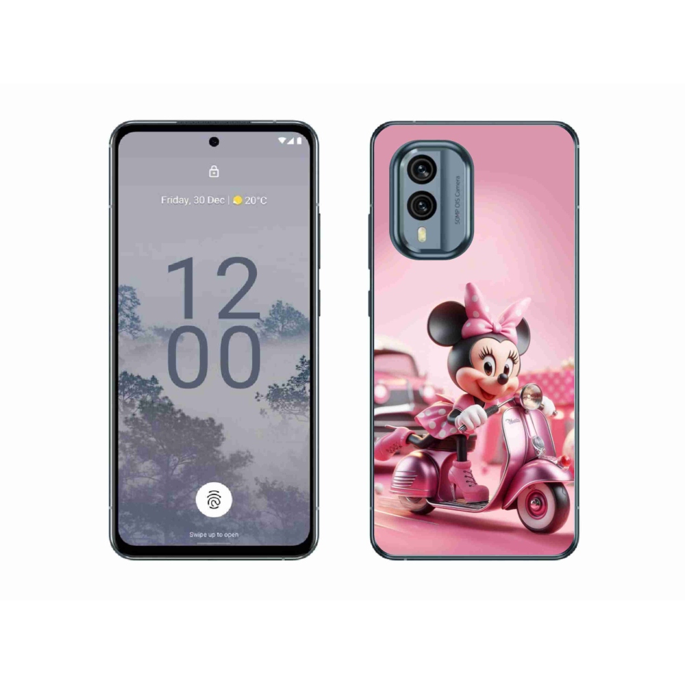 Zselés borítás mmCase a Nokia X30 5G készülékhez - minnie 1