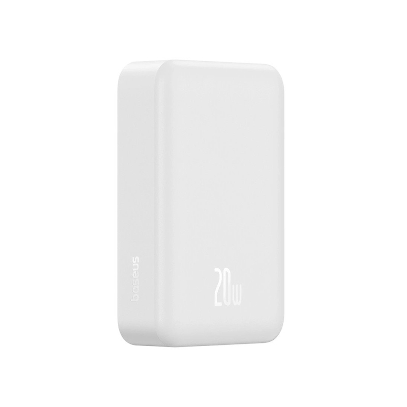 Baseus EnerFill FM41 Ultra Mini 20W mágneses Powerbank 20000mAh Fehér