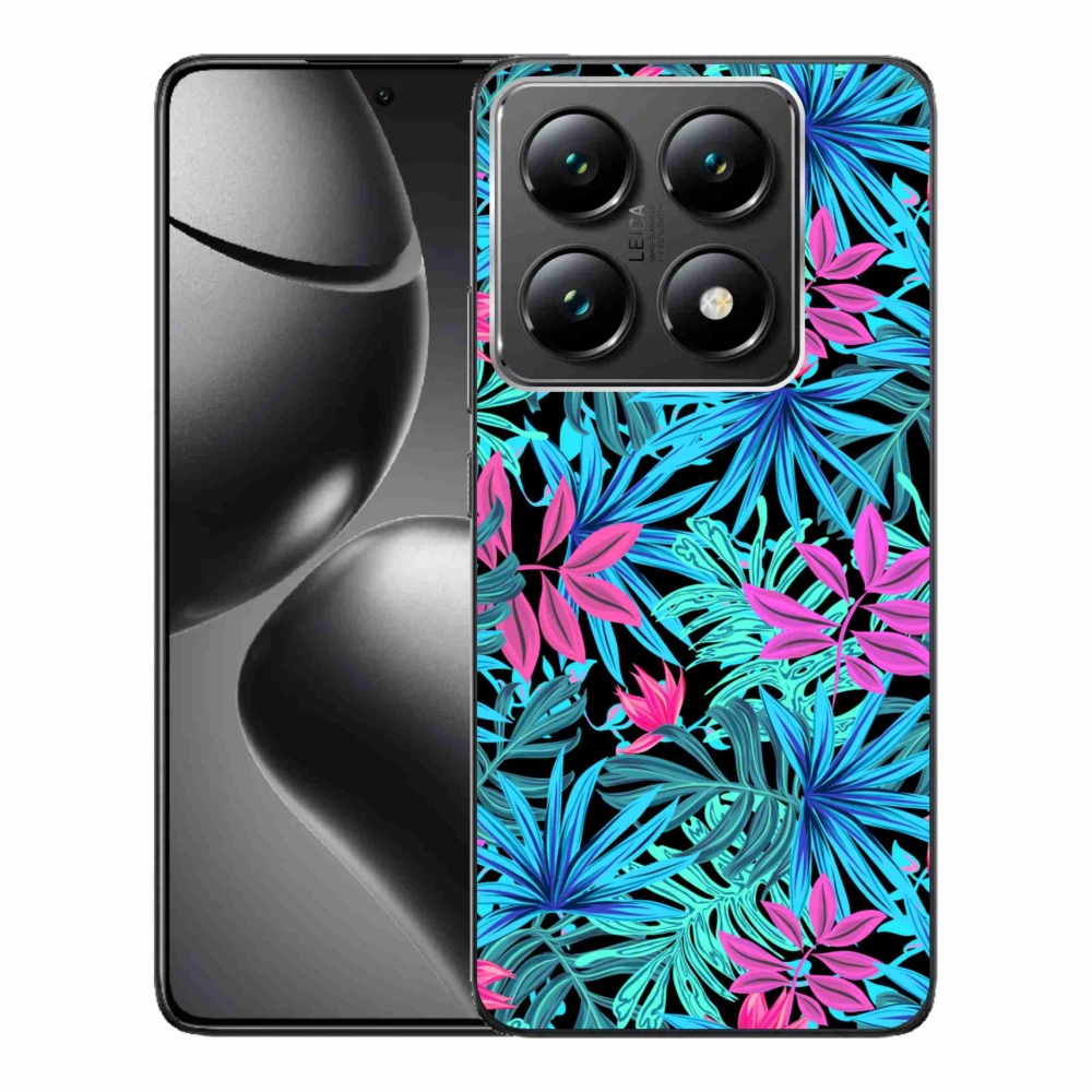 Gél borítás mmCase a Xiaomi 14T Pro számára - virágok 3