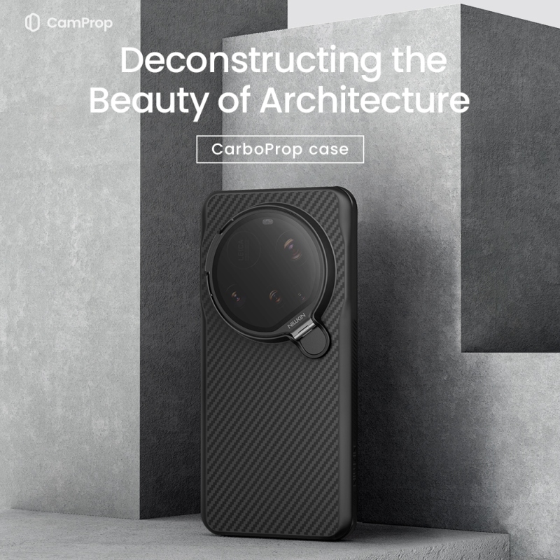 Nillkin CarboProp Aramid mágneses hátlap Xiaomi 15 Ultra fekete/átlátszó számára