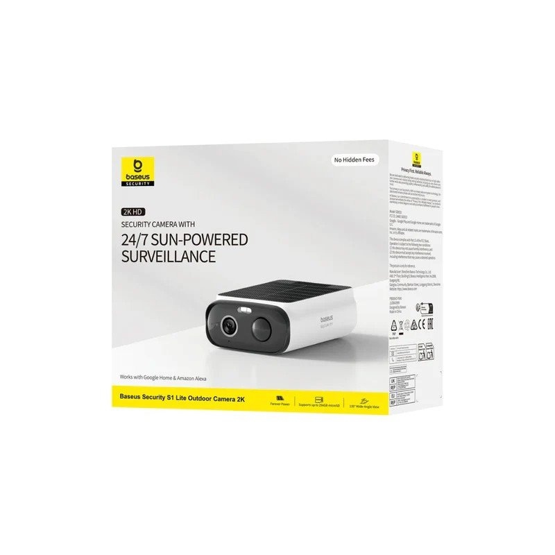 Baseus Security S1 Lite kültéri kamera 2K Fehér