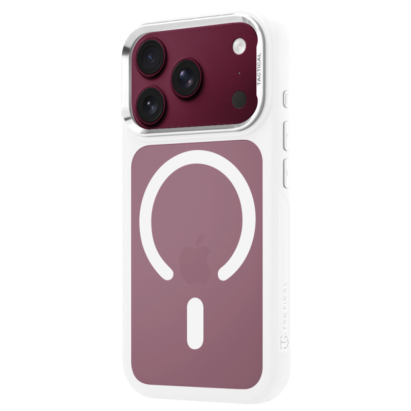 Tactical MagForce Hyperstealth 3.0 tok az Apple iPhone 17 Pro/18 Pro készülékhez, hófehér színben