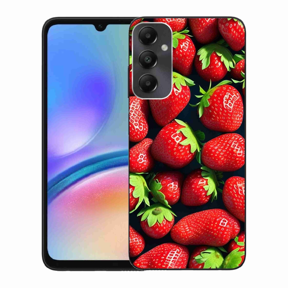 Gél védőhuzat mmCase Samsung Galaxy A05s készülékhez - eper