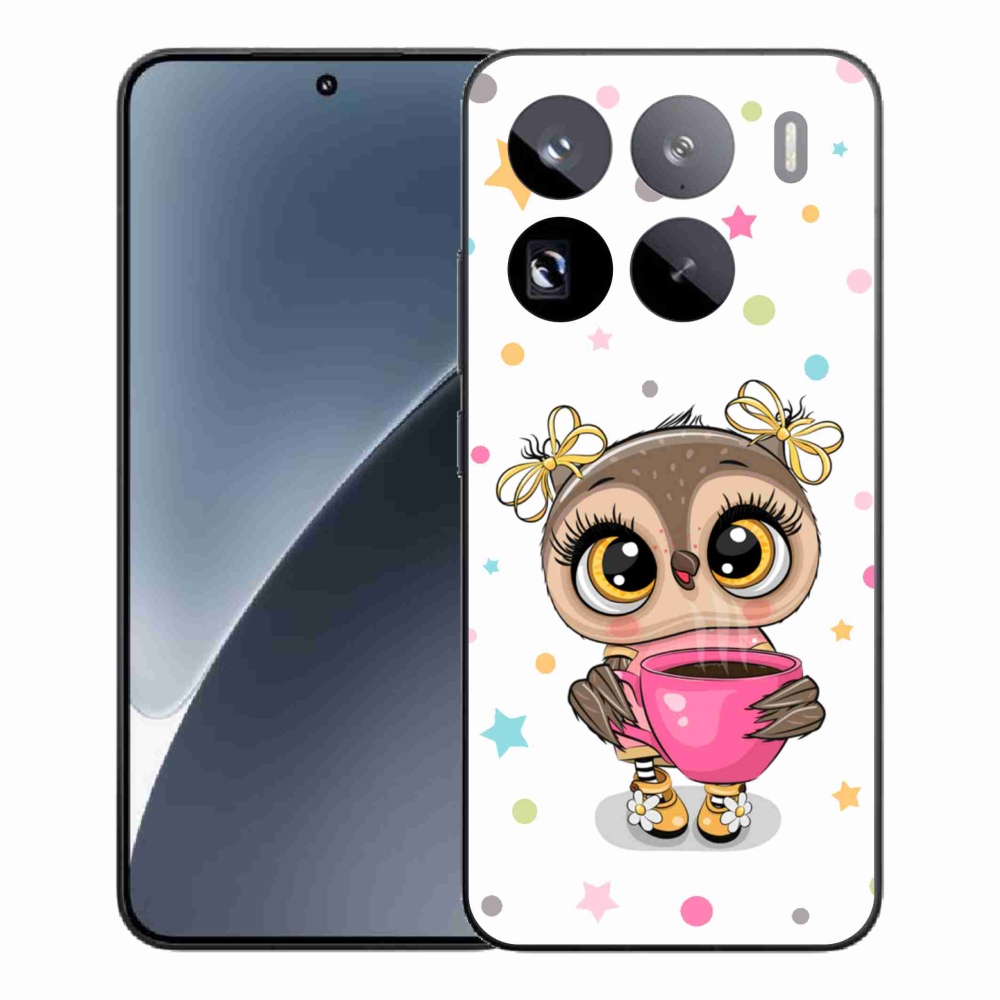 Gél borítás mmCase a Xiaomi 15 Pro-hoz - rajzfilm bagoly