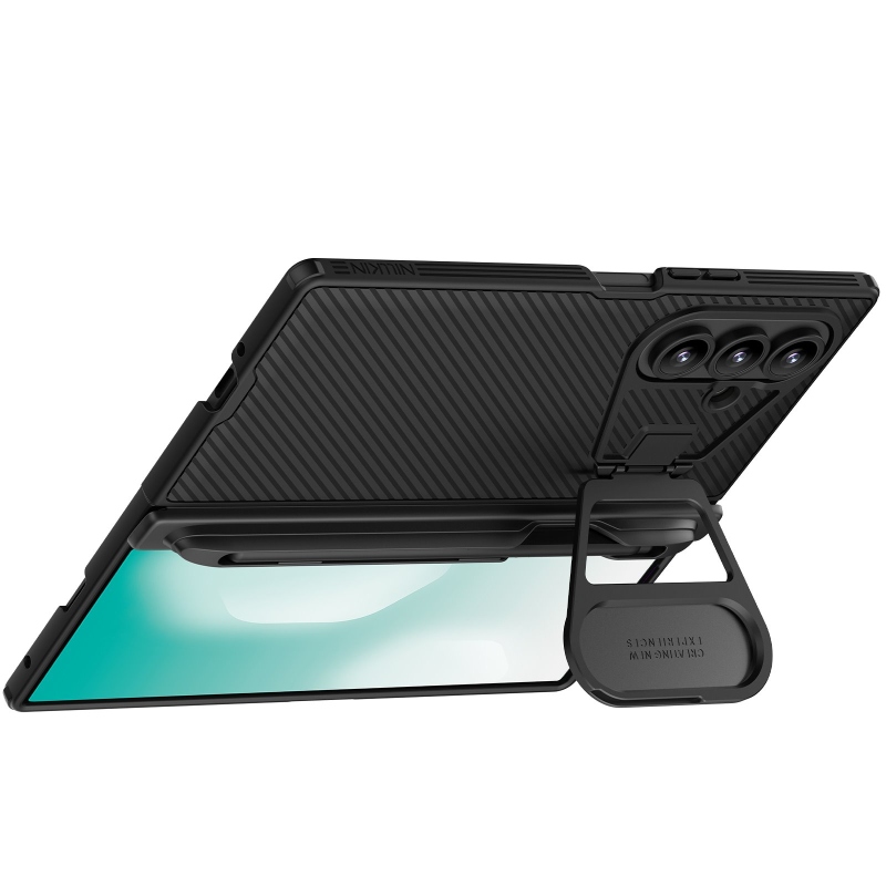 Nillkin CamShield Prop mágneses tolltartó hátlap Samsung Galaxy Z Fold 7 fekete fekete