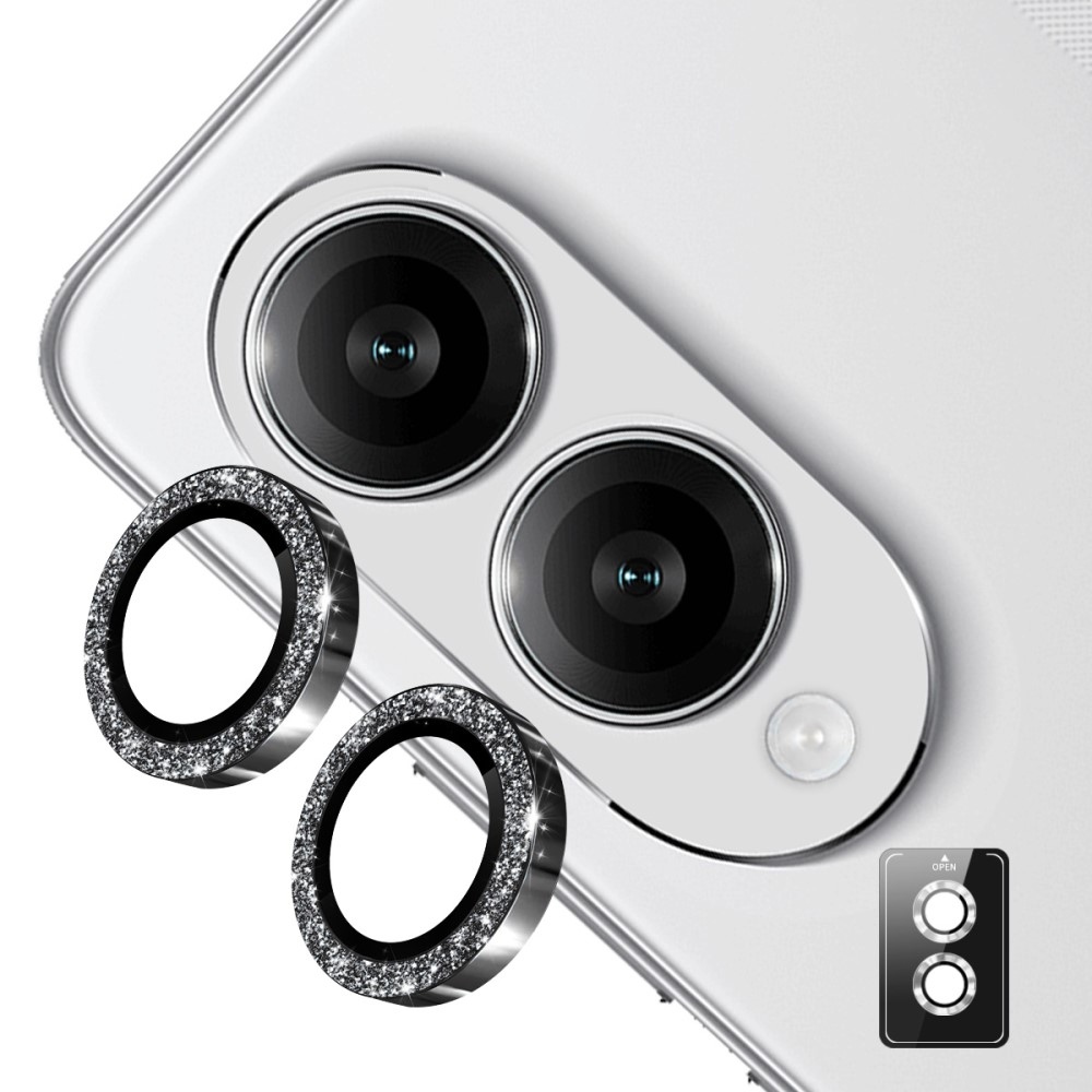 ENK Decor kamera lencse üveg Samsung Galaxy S25 Edge készülékhez (különálló üveg) - fekete