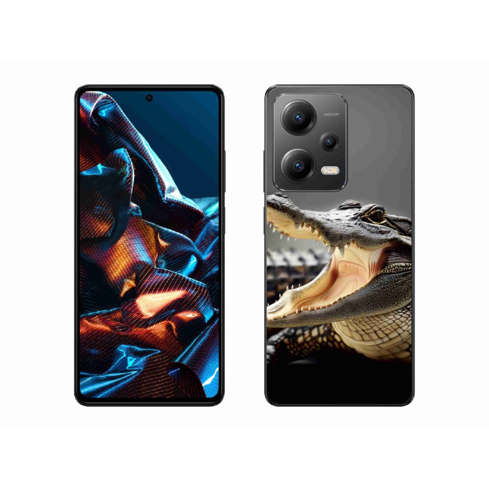 Gél borítás mmCase a Xiaomi Redmi Note 12 Pro 5G-hez - krokodil
