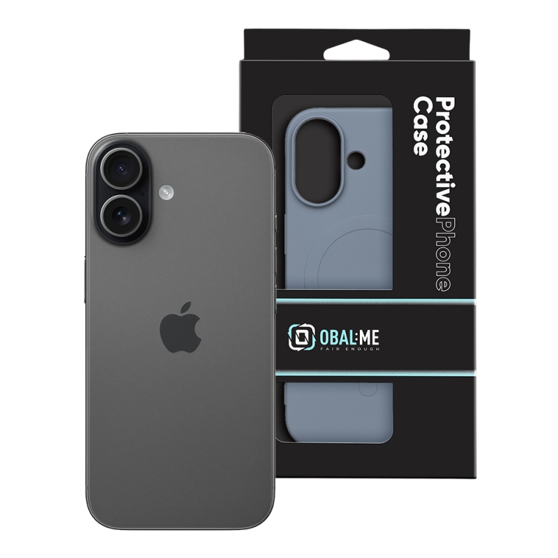 TOK: ME MagNetix Sculpt tok az Apple iPhone 17-hez, szürke-kék