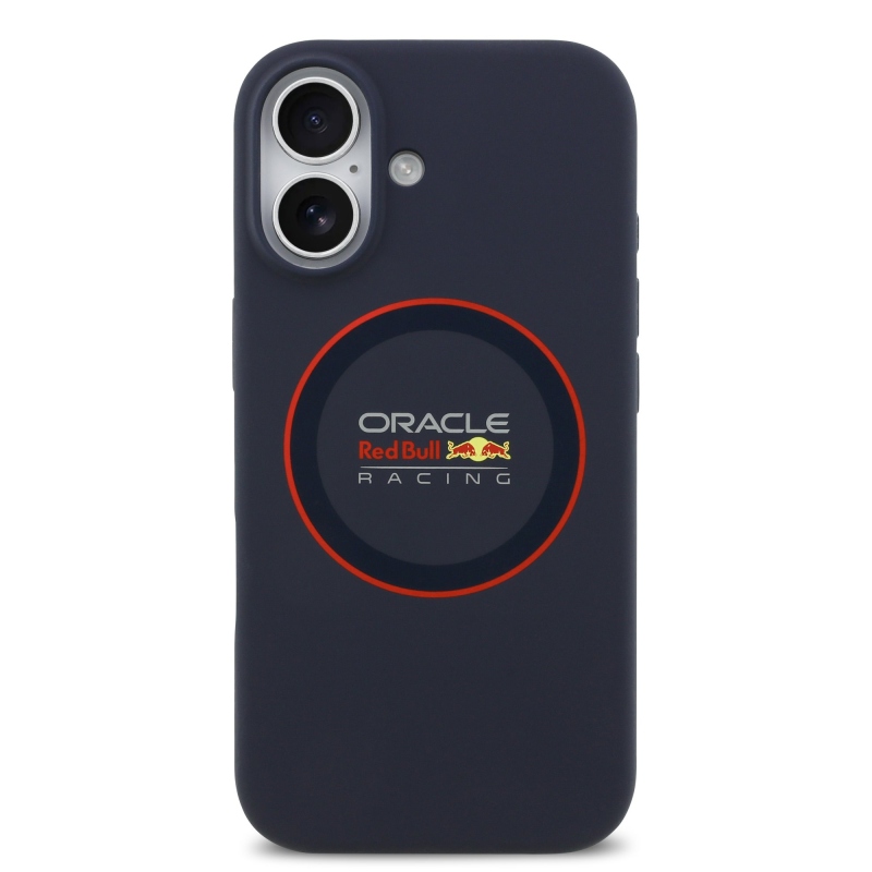 Red Bull szilikon Red Ring MagSafe hátlapi borító iPhone 17 Navy számára