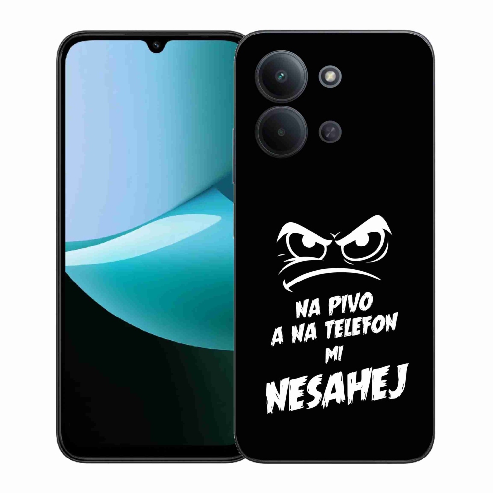 Gél borítás mmCase a Xiaomi Redmi 15C 4G (171mm)/Poco C85 4G (171mm) - sör motívum 2 fekete háttérrel