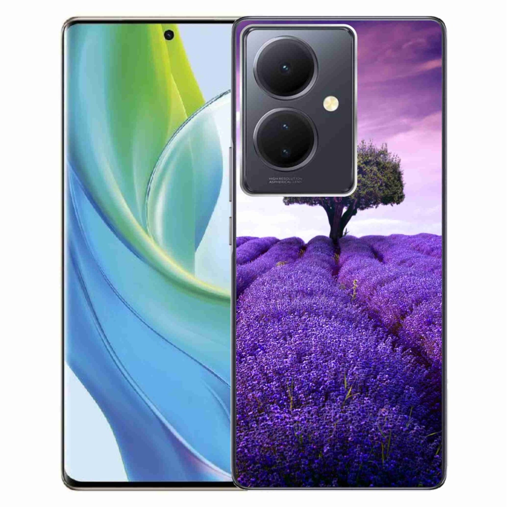 Gél védőburkolat mmCase a Vivo V29 Lite 5G készülékhez - levendula rét