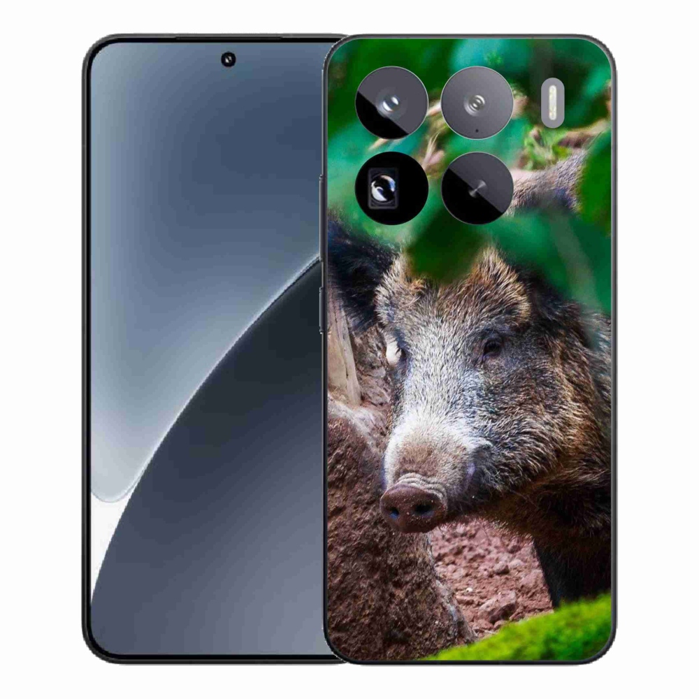 Gél borítás mmCase a Xiaomi 15 Pro-hoz - vaddisznó