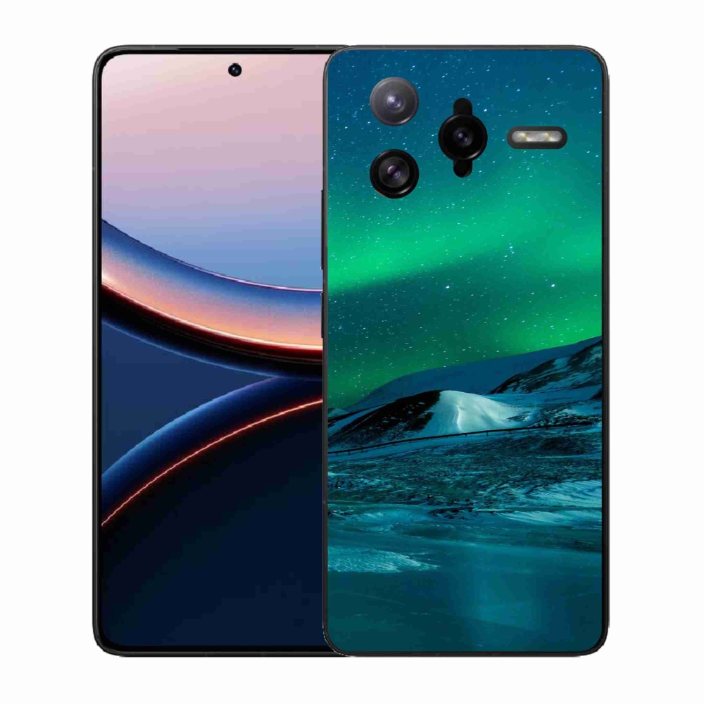 Gél borítás mmCase a Xiaomi Poco F7 Ultra számára - sarki fény