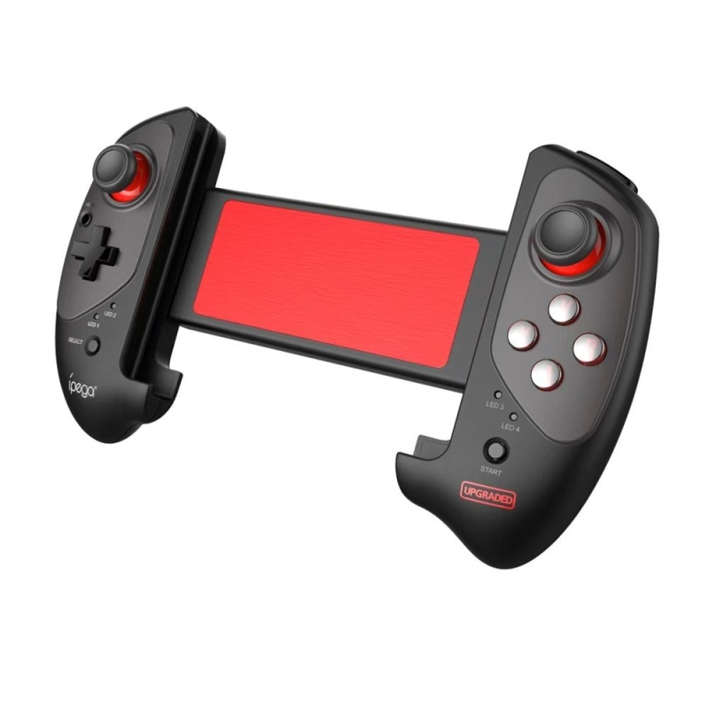 iPega 9083SH Vezeték nélküli Gamepad Red Bat Android/iOS/PS4/PC/N-Switch Fekete