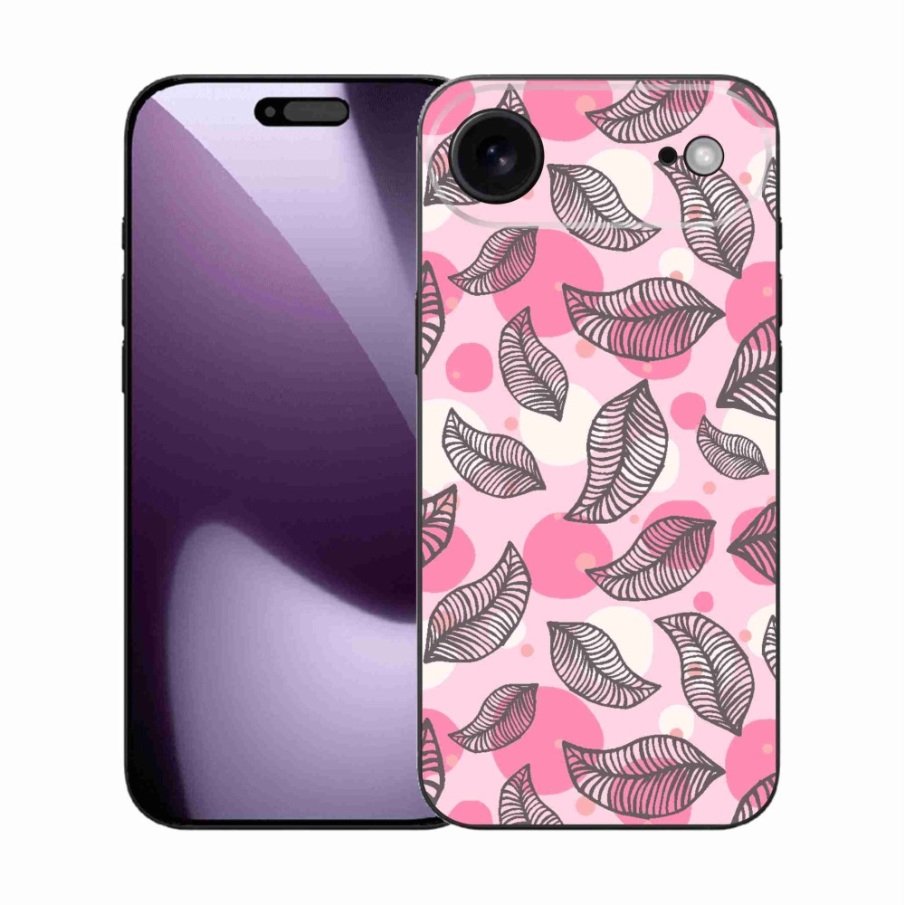 Gél borítás mmCase iPhone 17 Air készülékhez - rajzfilmes hulló levelek