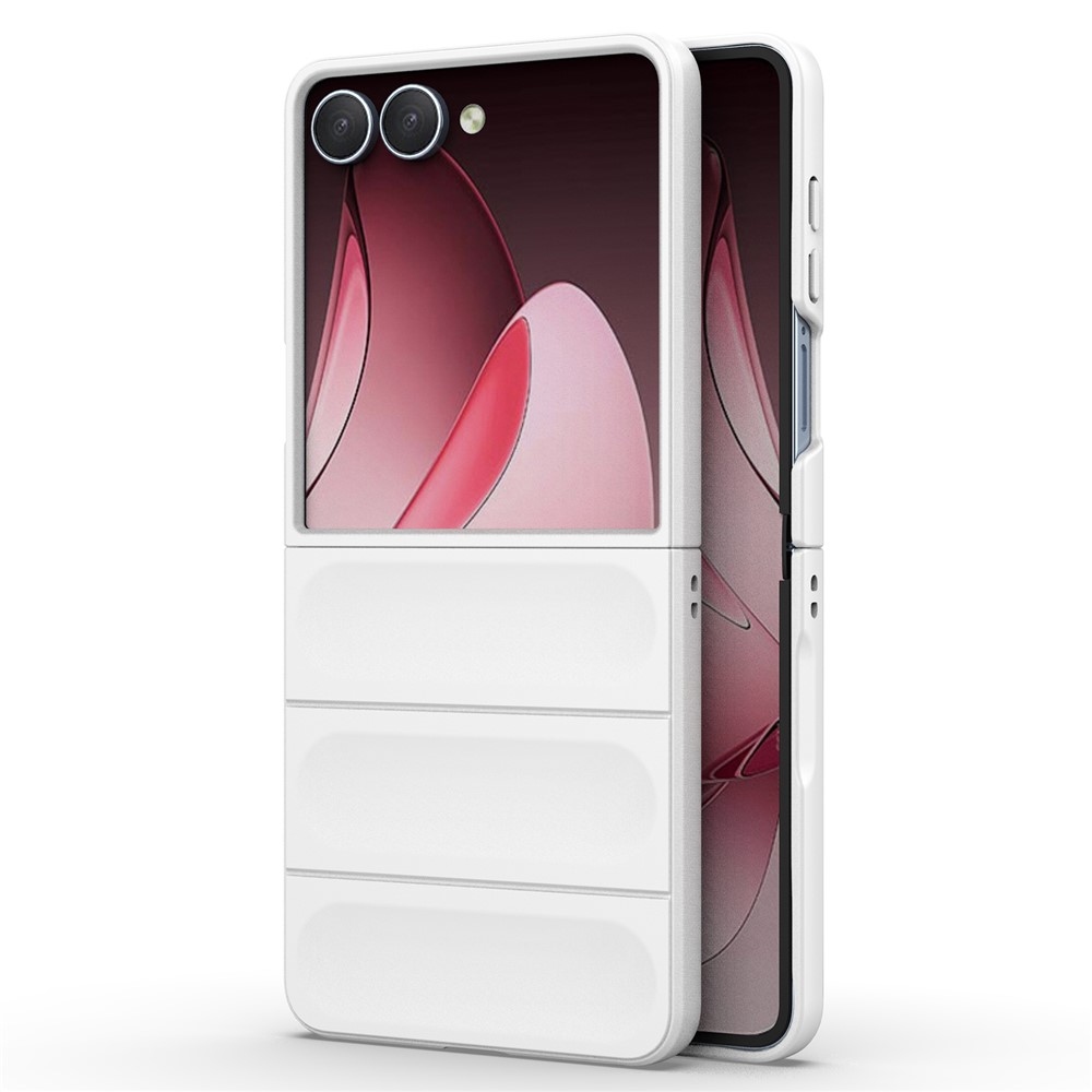 Rugg tartós zselés tok Samsung Galaxy Z Flip7 5G készülékhez - fehér