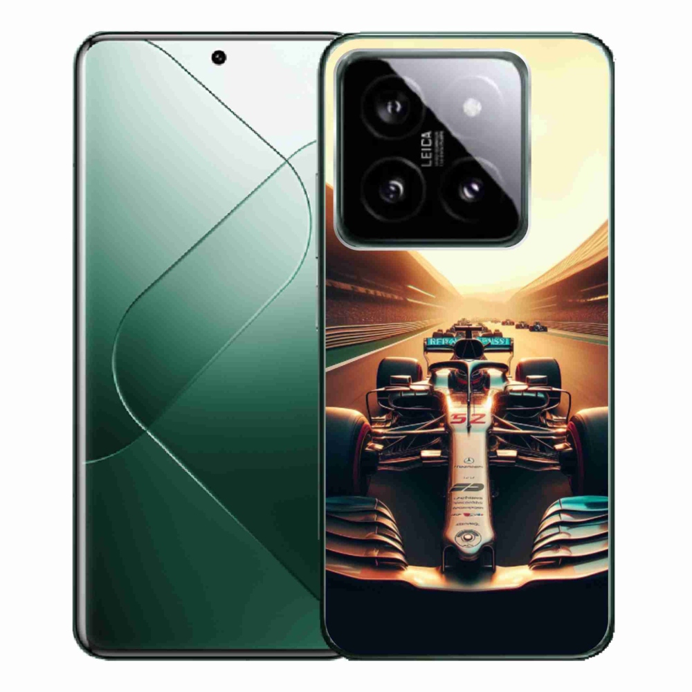 Gél borítás mmCase a Xiaomi 14 Pro számára - formula 1