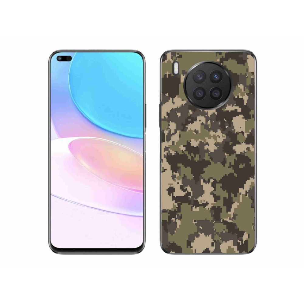 Gél borítás mmCase a Huawei Nova 8i készülékhez - terepszínű minta 12
