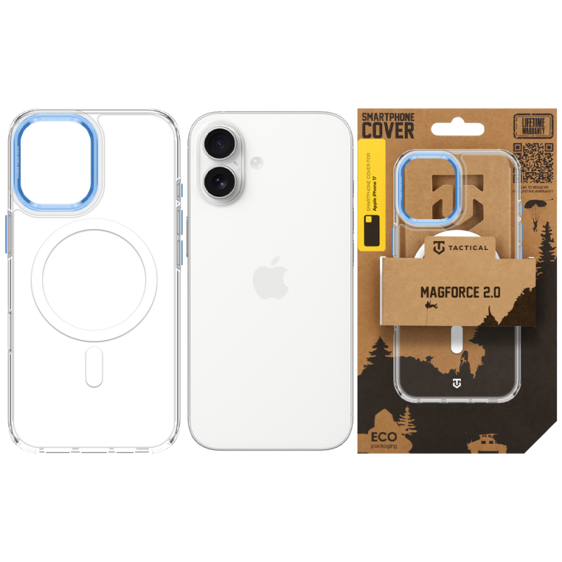 Tactical MagForce 2.0 tok az Apple iPhone 17-hez, kék