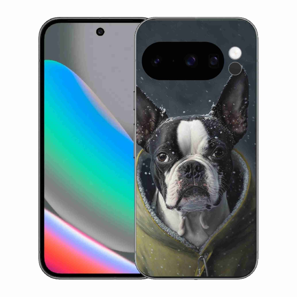 Zselés borítás mmCase a Google Pixel 10 Pro számára - bulldog