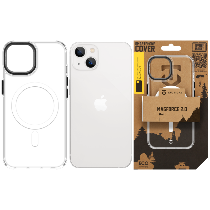 Tactical MagForce 2.0 tok az Apple iPhone 13-hoz, fekete