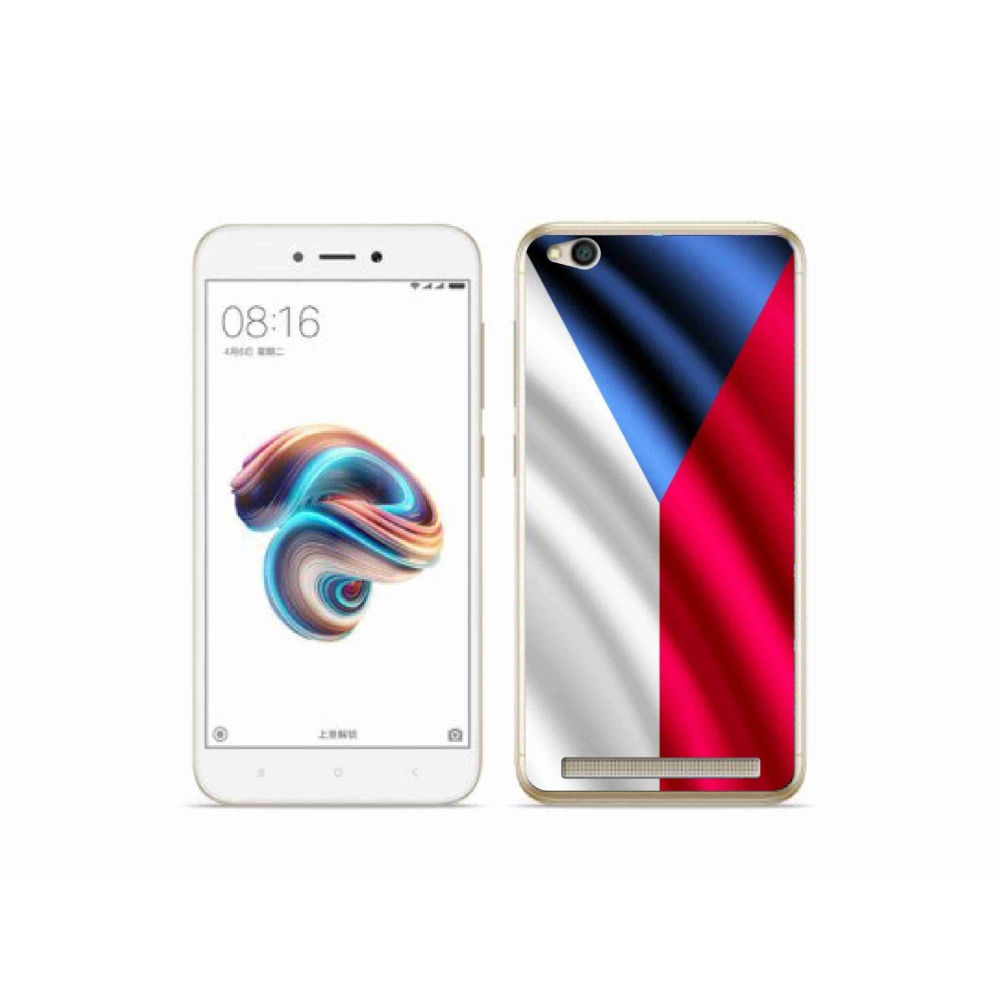 Gél borítás mmCase a Xiaomi Redmi 5A - cseh zászlóhoz
