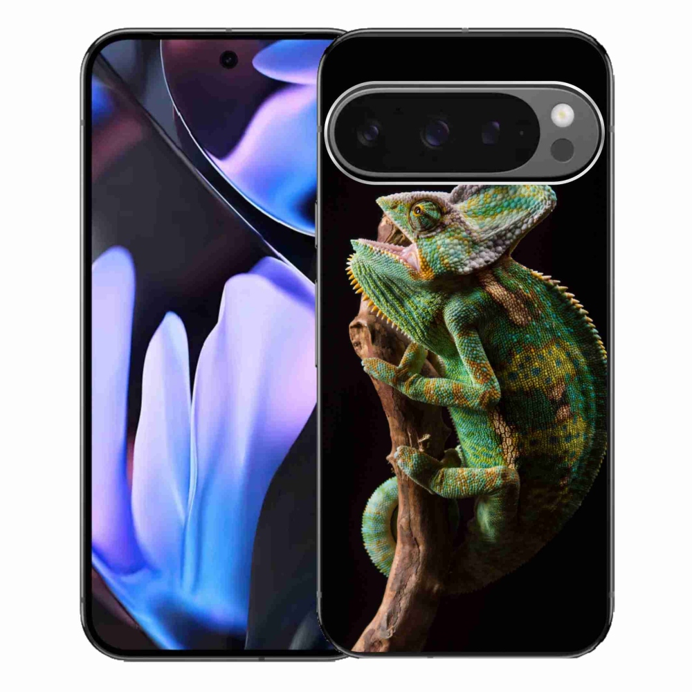 Zselés borítás mmCase a Google Pixel 9 Pro XL-hez - kaméleon