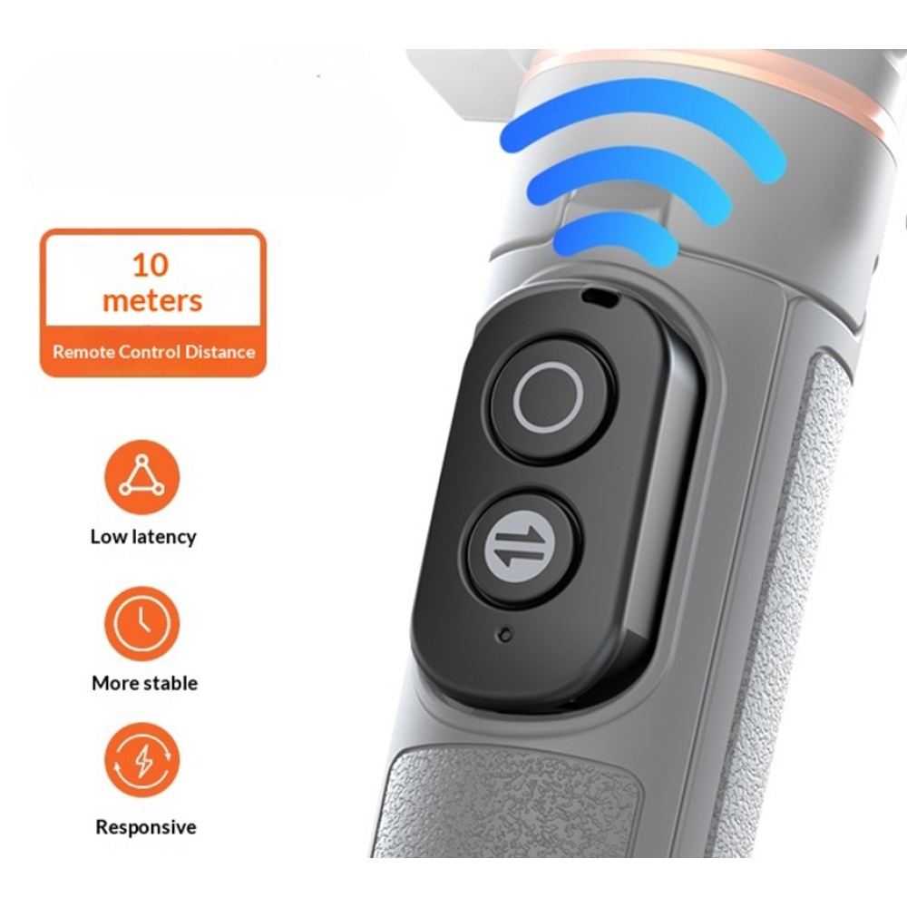 VRIG szelfibot állvánnyal és Bluetooth távirányítóval Insta360 X5 és Ace Pro 2 készülékekhez