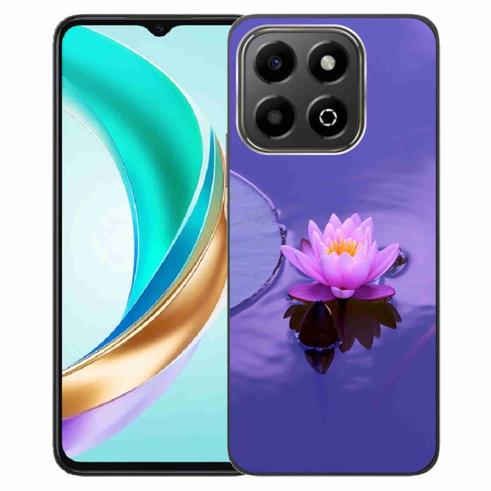 Zselés borítás mmCase a Honor X6b készülékhez - virág a felületen