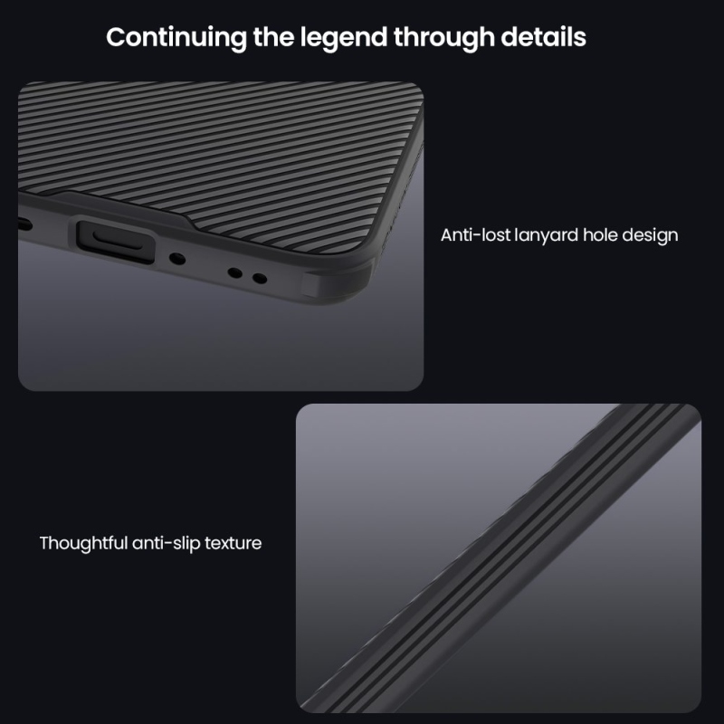 Nillkin CamShield PRO hátlap OnePlus 15-höz, fekete