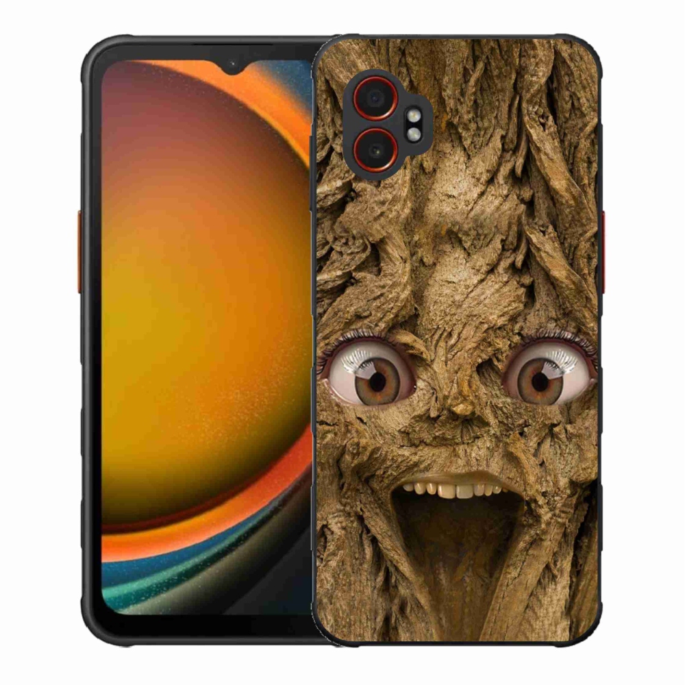 Gél borítás mmCase Samsung Galaxy Xcover 7 Pro - vidám fa szemekkel