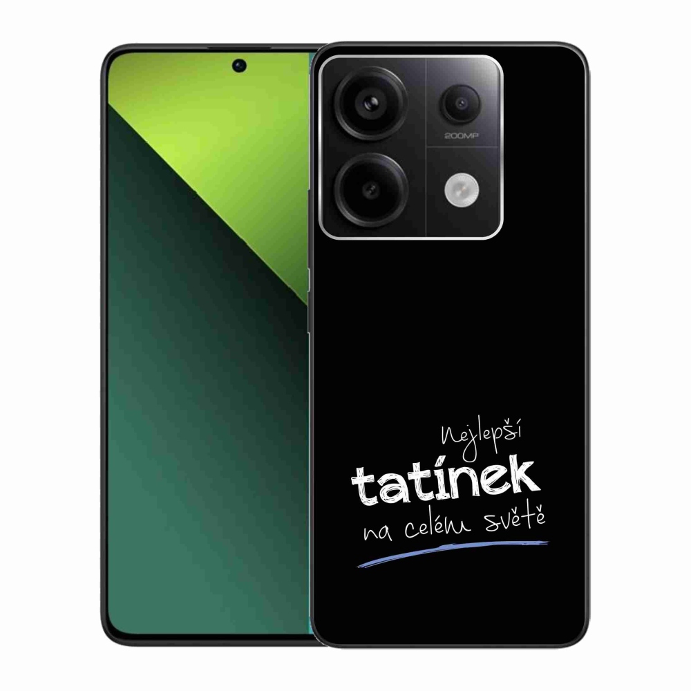 Gél borítás mmCase a Xiaomi Redmi Note 13 Pro 5G/Poco X6 5G - legjobb apuci 4 fekete háttérrel