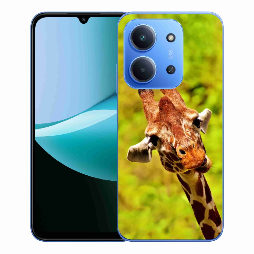 Gél borítás mmCase a Xiaomi Redmi 15C 4G/5G (173mm) - zsiráfhoz