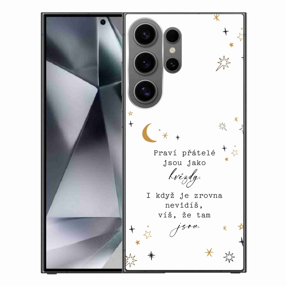 Gél borítás mmCase Samsung Galaxy S24 Ultra - idézem 6 fehér háttér