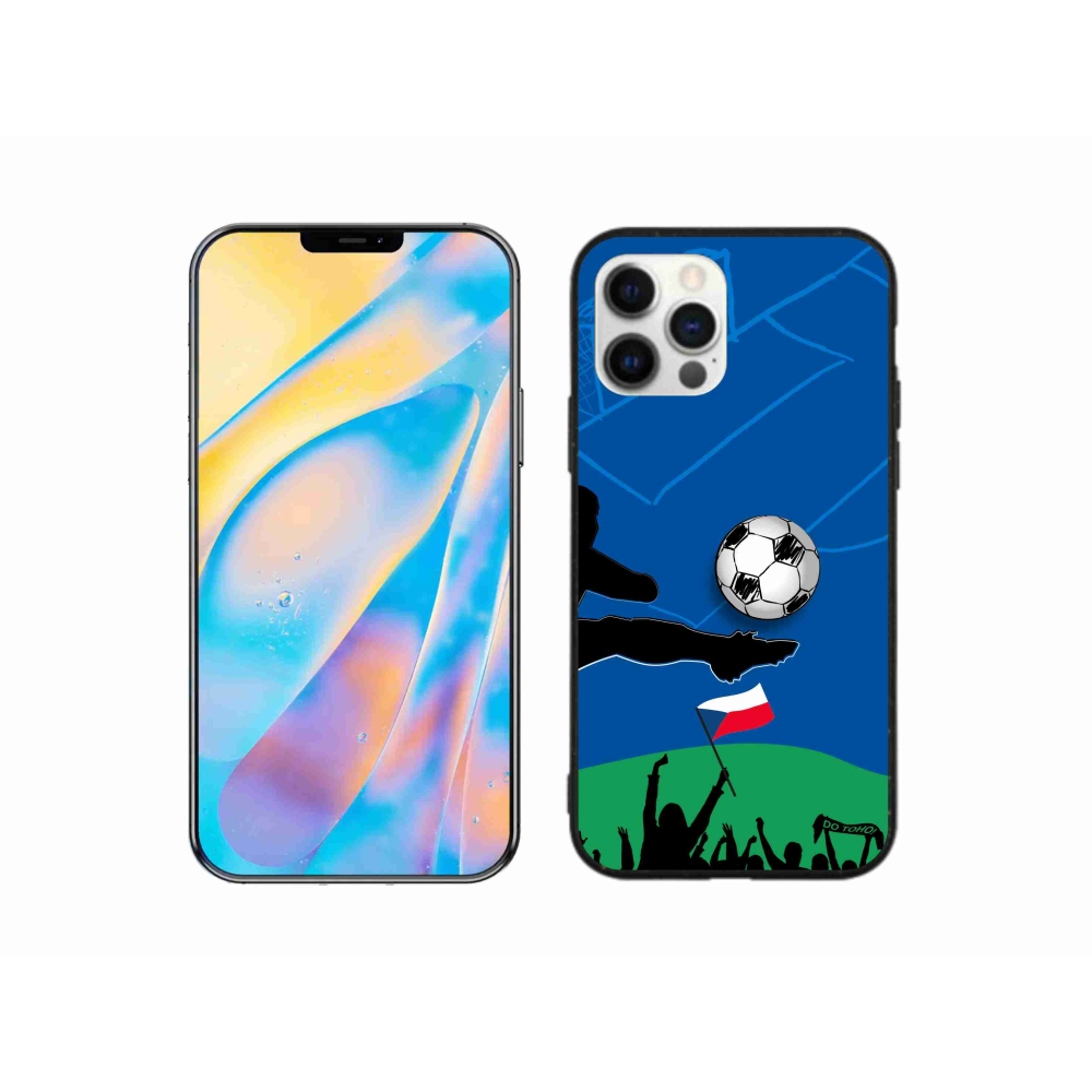 Gél borítás mmCase iPhone 12 Pro készülékhez - futballszurkolóknak