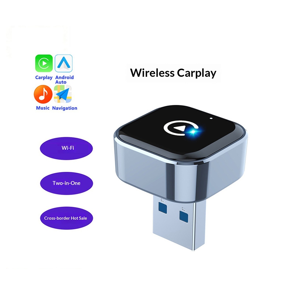 K16C mini vezeték nélküli adapter CarPlay és Android Auto USB-A