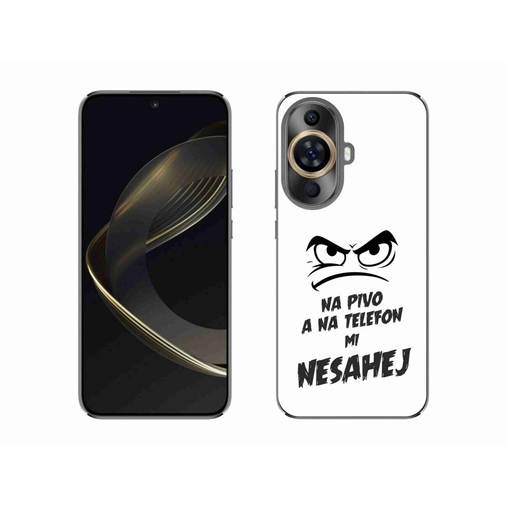 Gél borító mmCase a Huawei Nova 11 - sör motívum 2 fehér háttérhez