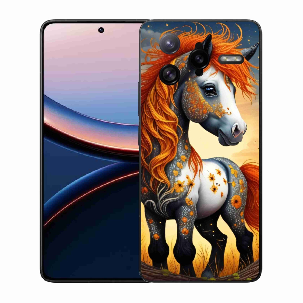 Gél borítás mmCase a Xiaomi Poco F7 Ultra számára - színes póni