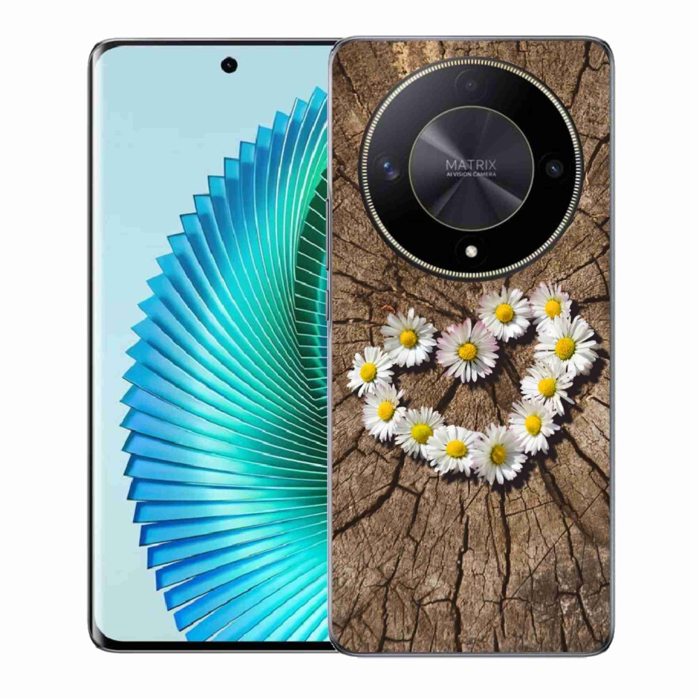 Gél borítás mmCase a Honor Magic 6 Lite 5G számára - Daisy Heart