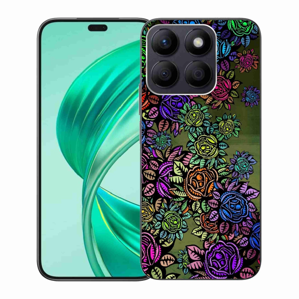 Zselés borítás mmCase a Honor X8b készülékhez - virágok 6