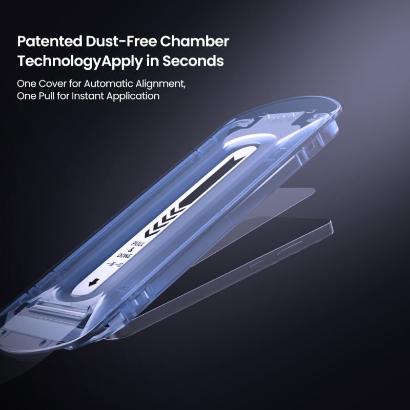 Nillkin edzett üveg 0.2mm H+ PRO 2.5D Samsung Galaxy S25+ készülékhez (applikátorral)