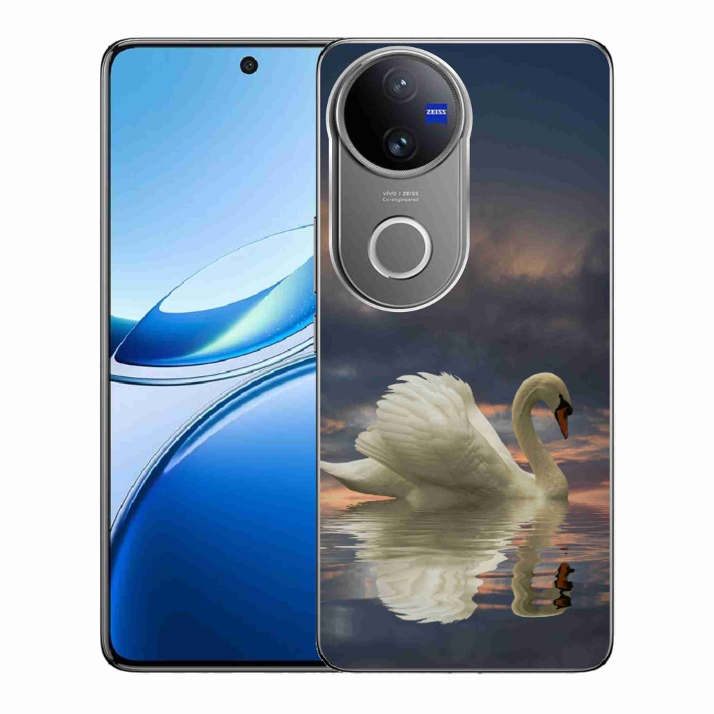 Zselés borító mmCase a Vivo V50 5G készülékhez - hattyú