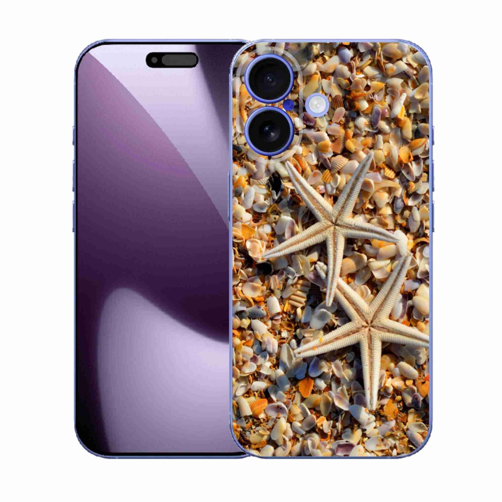 Zselés borítás mmCase iPhone 17 készülékhez - tengeri csillag