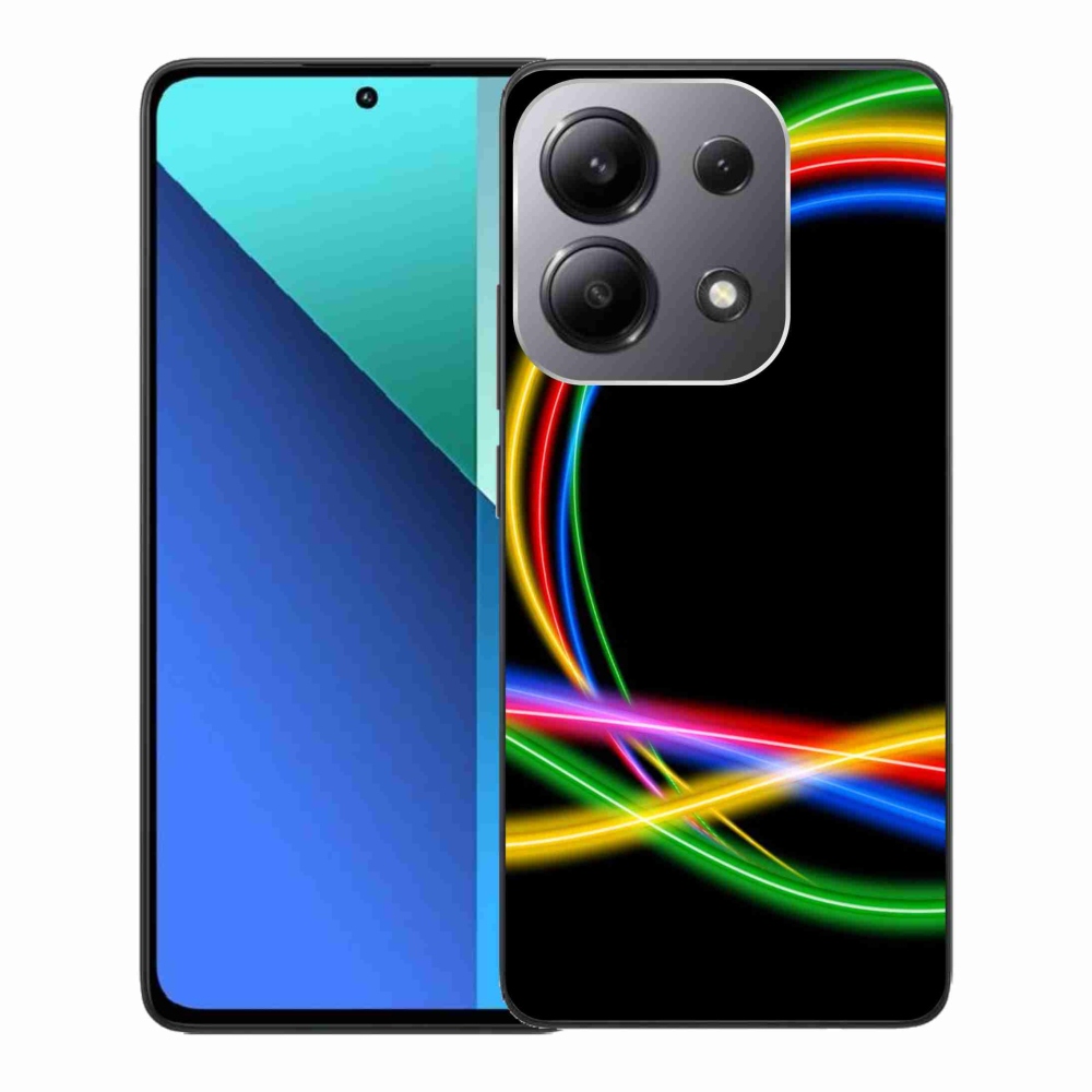 Gél tok mmCase a Xiaomi Redmi Note 13-hoz - neon körök