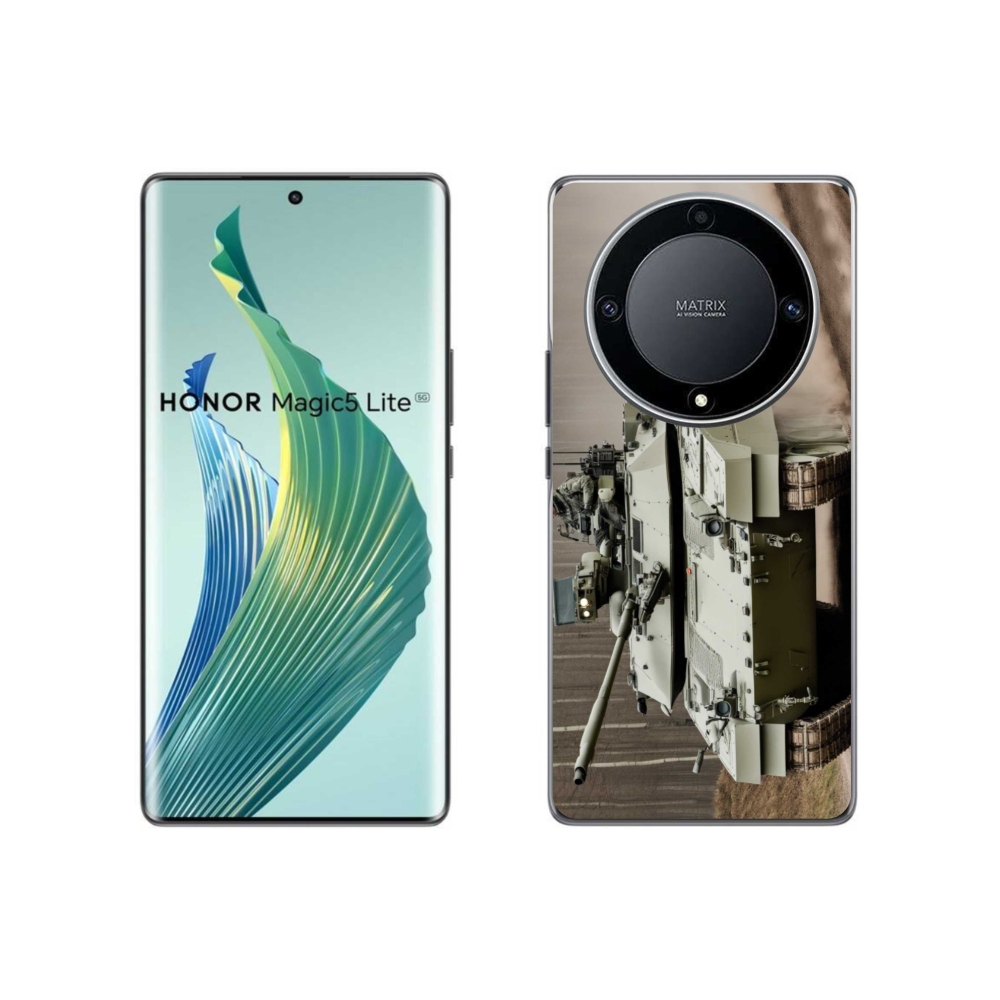Zselés borítás mmCase a Honor Magic 5 Lite 5G számára - tank 2